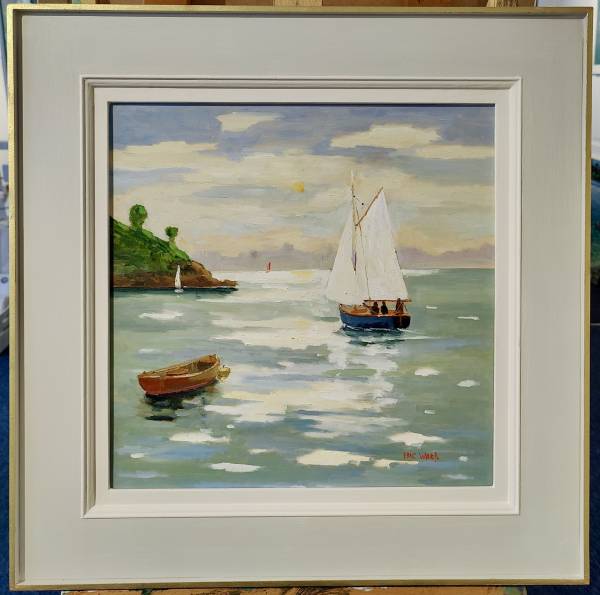 - Oil on Board, Painting by Eric Ward, measuring 39 x 39 cm (H x W) framed at 59 x 59 cm £825
